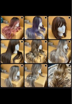 ✨ BRAND NEW / NEVER USED CLEAROUT ✨Downsizing a massive collection of 30+ high-quality synthetic wigs and extensions! Perfect condition, never worn. S