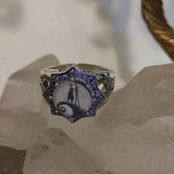 Size 8 Nightmare Before Christmas Ring 