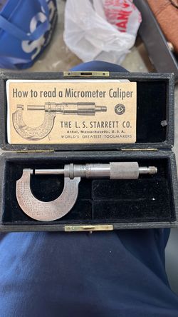 Micrometer caliper