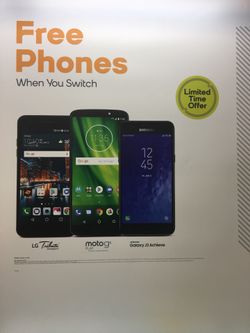 FREE phones when you switch to boost mobile