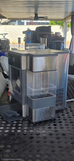 GE Profile Opal Countertop Nugget Ice Maker + Side Tank