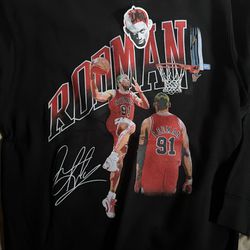 Dennis Rodman Crew neck Sweatshirt
