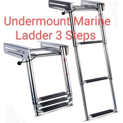 Boat ladder Undermount 3 Step Stainless Steel (NEW)