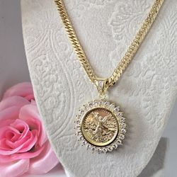 Brazilian Gold Filled Chain With CENTENARIO 