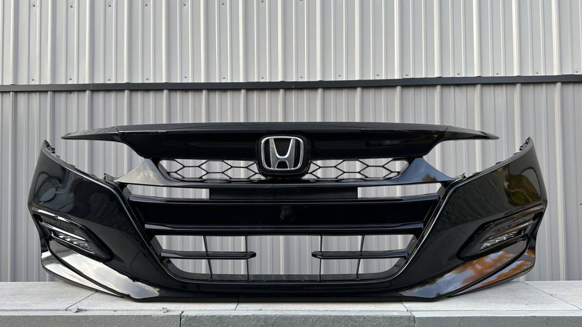 HONDA ACCORD BLACK PERL 2018 2019 2020 FRONT BUMPER RADIATOR GRILLE