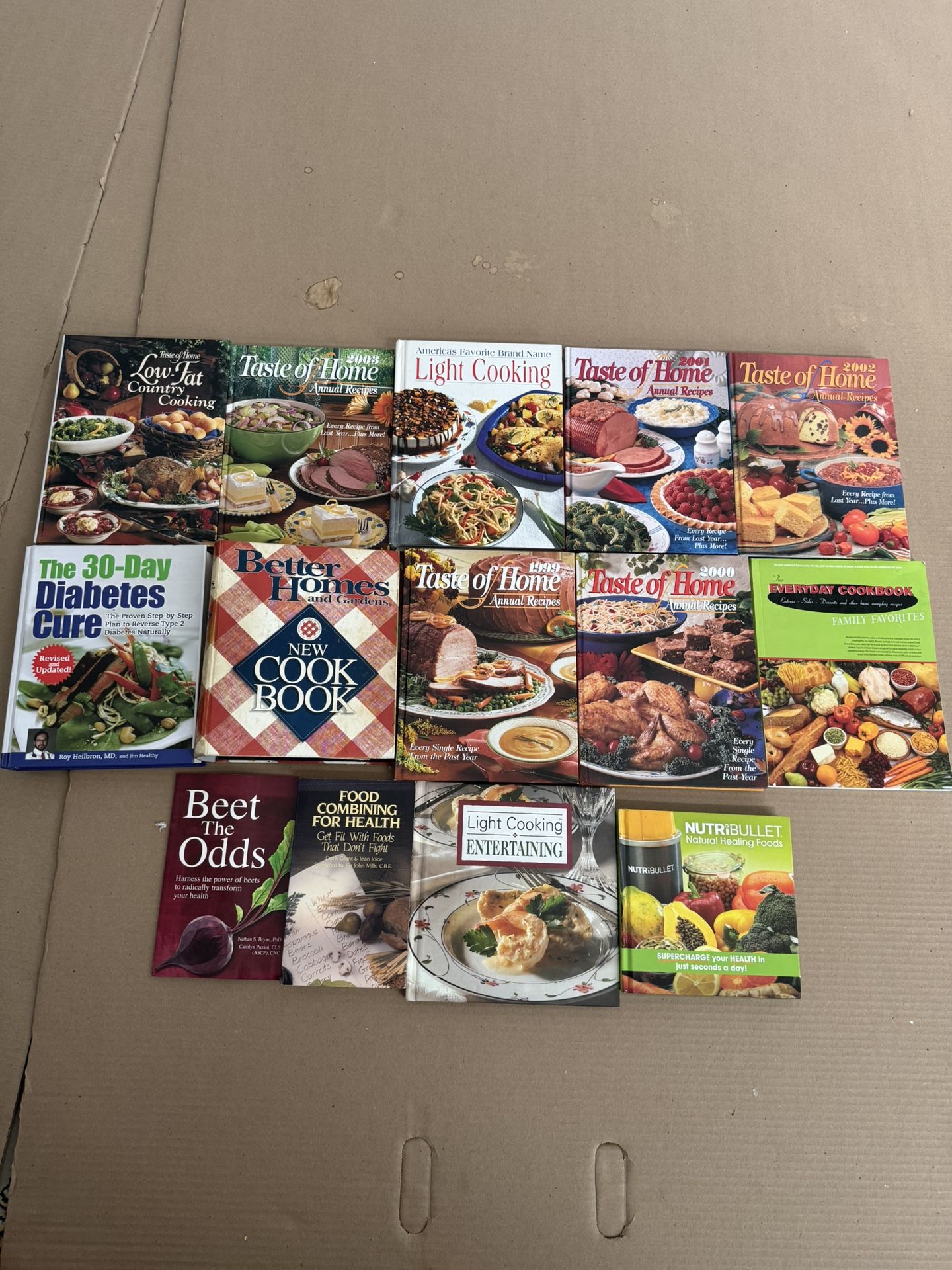 13 Diabetic health/cook book