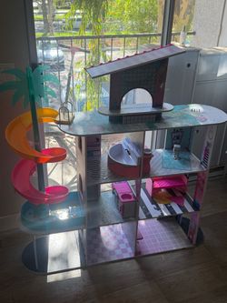 Doll house and shoe rack