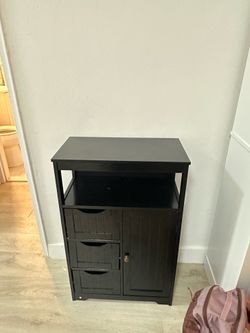 Black cabinet