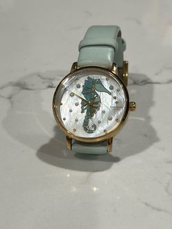 Kate Spade New York Seahorse Watch – Mint Blue
