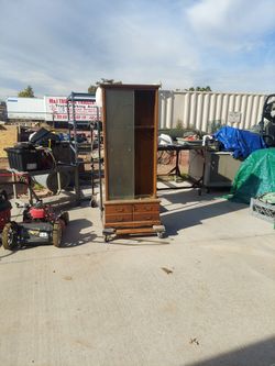 Antique Gun Cabinet