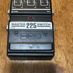 DOD Master Switch 225 Guitar Effect Pedal 