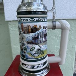 New York Jets Collectors Stein 