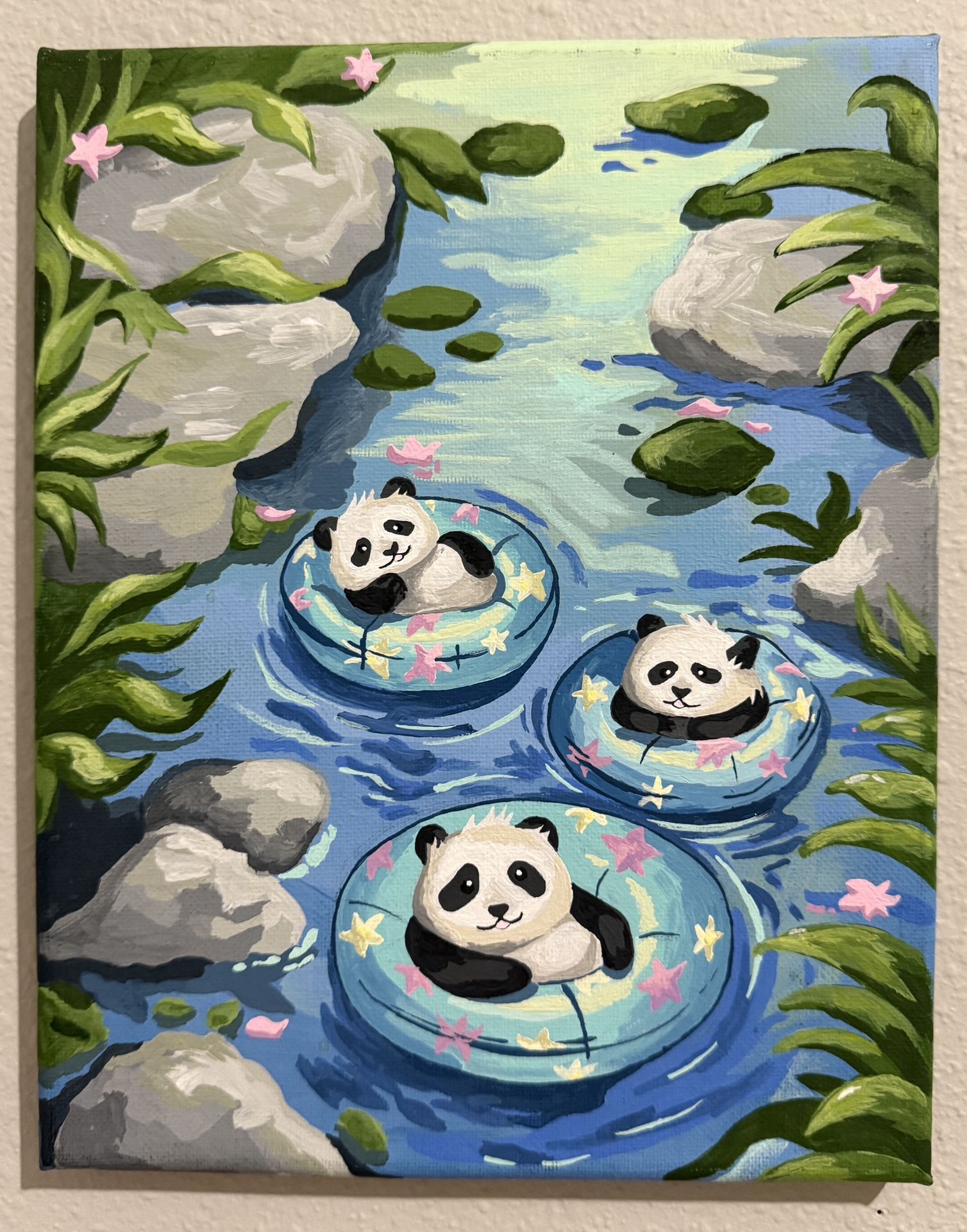 Canvas painting
