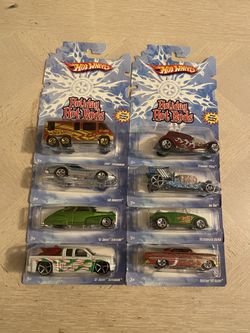 Hot Wheels Holiday Hot Rods Full Set 