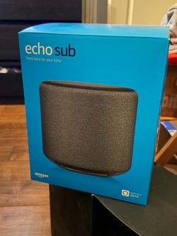 Amazon echo sub 6’ 100w subwoofer