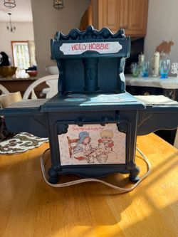 Vintage Holly Hobbie Toy Stove Kitchen Playset