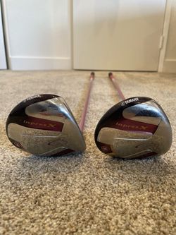 Ladies Yamaha Inpres X C's Fairway Woods 3 & 5