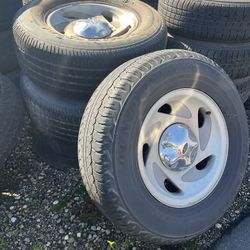 6 Different set of 4 Rims with Tires for Ford SUV and Trucks 