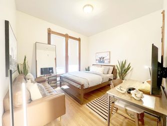 Malaysian wood bed frame