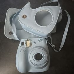 Blue Polaroid Camera (film Included)