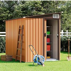 5' X 7' Outdoor Storage Shed, Metal Sheds & Outdoor Storage