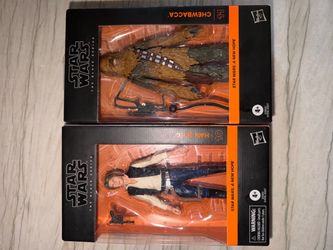 Black series Han Solo and Chewbacca