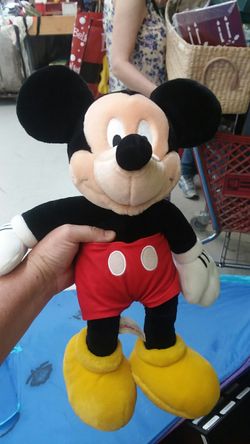Mickey Mouse about 13 inches tall