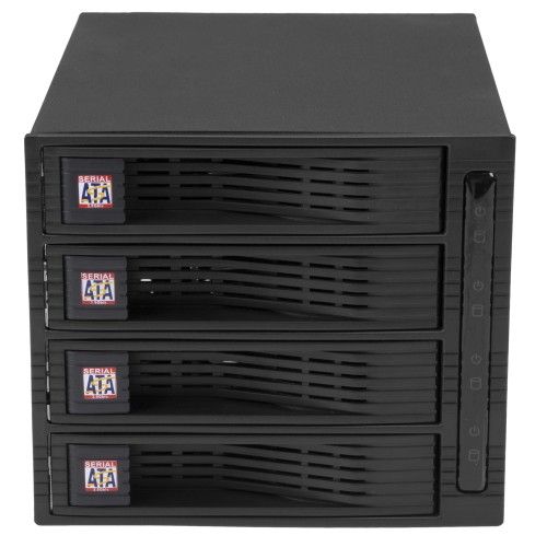 4 Drive 3.5in Trayless Hot Swap SATA Mobile Rack
