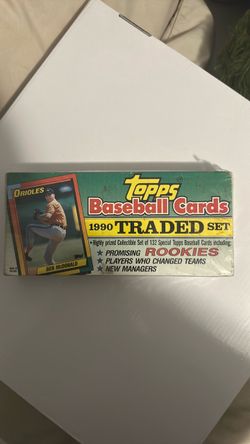 1990 Topps Baseball Traded Set