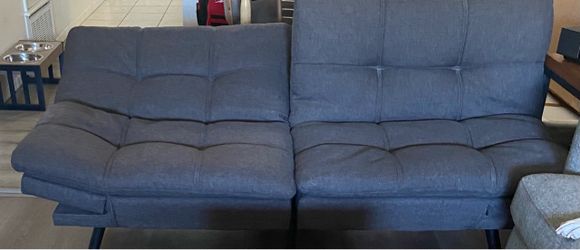 Gray Futon Sofa