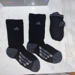 4 Pack Adidas Crew Socks