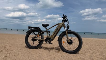 40+ MPH AWD Dual Motor E-Bike – Philodo Falcon 60V 5000W Peak – Full Suspension