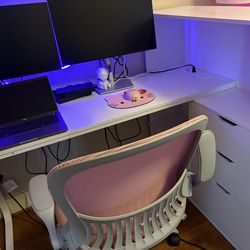 desk plus drawers