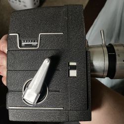 vintage Bell & Howell Electric Eye 8mm movie camera with case 