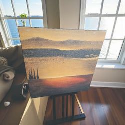 Frontier Sunset Canvas Art
