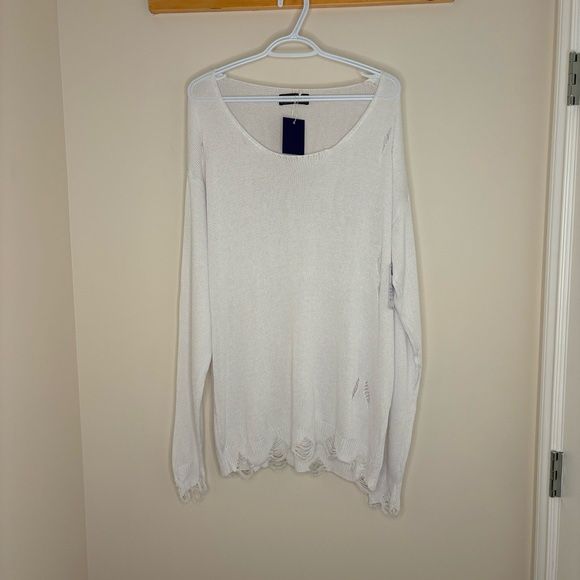 Sinransinya Distressed Sweater