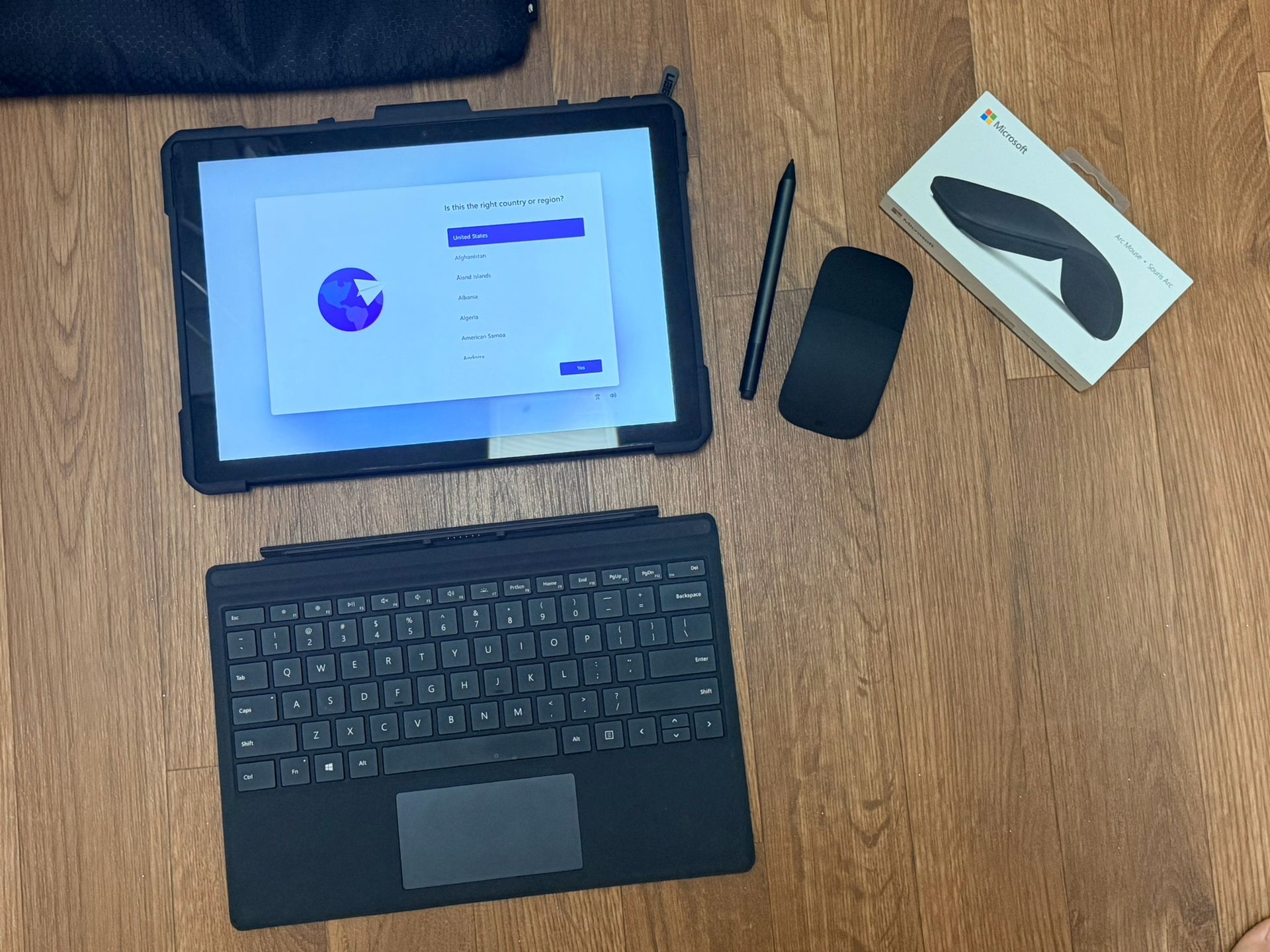 Surface Pro 7 Laptop Tablet & Pencil & Bluetooth Arc Mouse