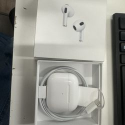 NEW Apple Air Pods 3rd Generation Wireless In-Ear Headset - White color
