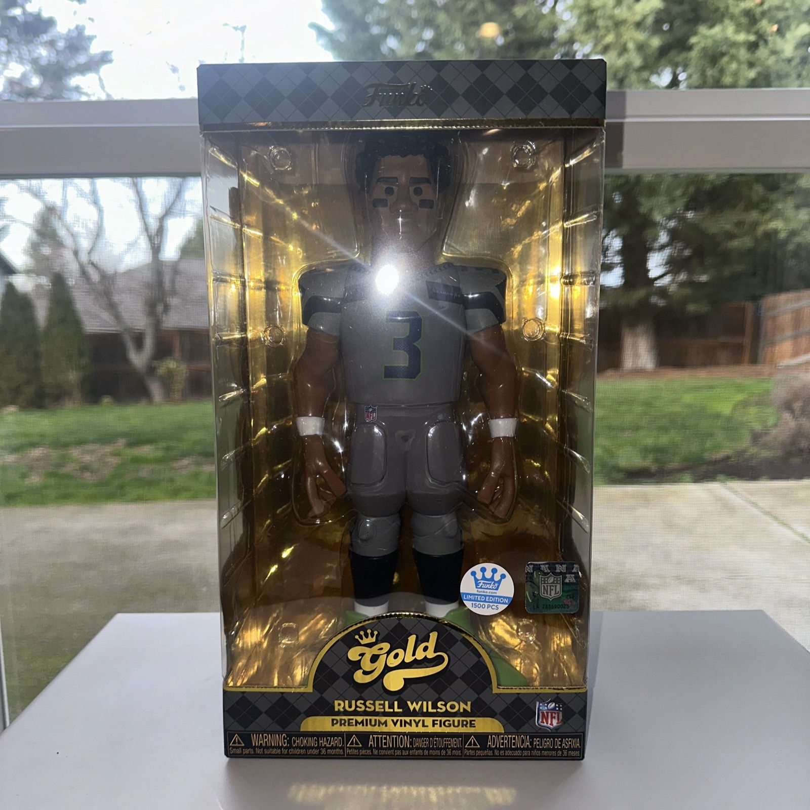 Russell Wilson Gold 12inch