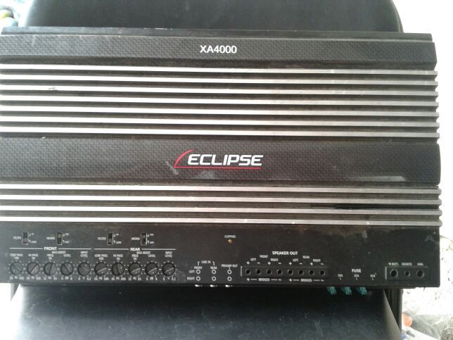 Eclipse amp Xa4000 4 channel 4000 watt amp