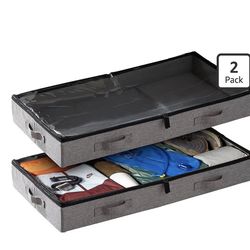 8 cash for two shoe storage or clothes storage bags one has small rip near handle Near AV College