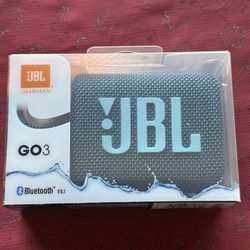 JBL GO 3 Wireless Portable Bluetooth Speaker Blue