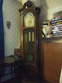 Antique Ridgeway grandfather clock