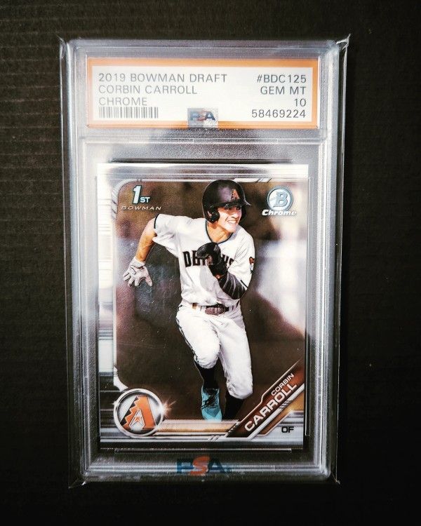 BDC-125 Corbin Carroll 2019 Bowman Draft - Chrome