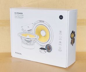 Focal K2 Power Series ES 165 KX2E Car Speakers Aramid Fiber 6.5" Component Speaker System 240 Watts 🚨 Payment Options Available 🚨 No Credit Needed  