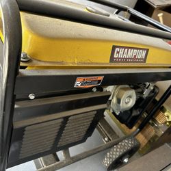 Champion gas generator