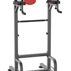 RELIFE REBUILD YOUR LIFE Power Tower Pull Up Bar Station Workout Dip Station for Home Gym Strength Training Fitness Equipment Newer Version,450LBS