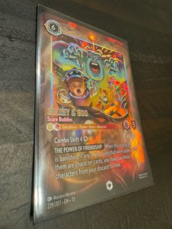 Sulley and Boo Lorcana Card