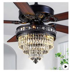 Ceiling Fan Chandelier