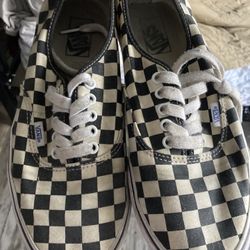 Checkered Vans